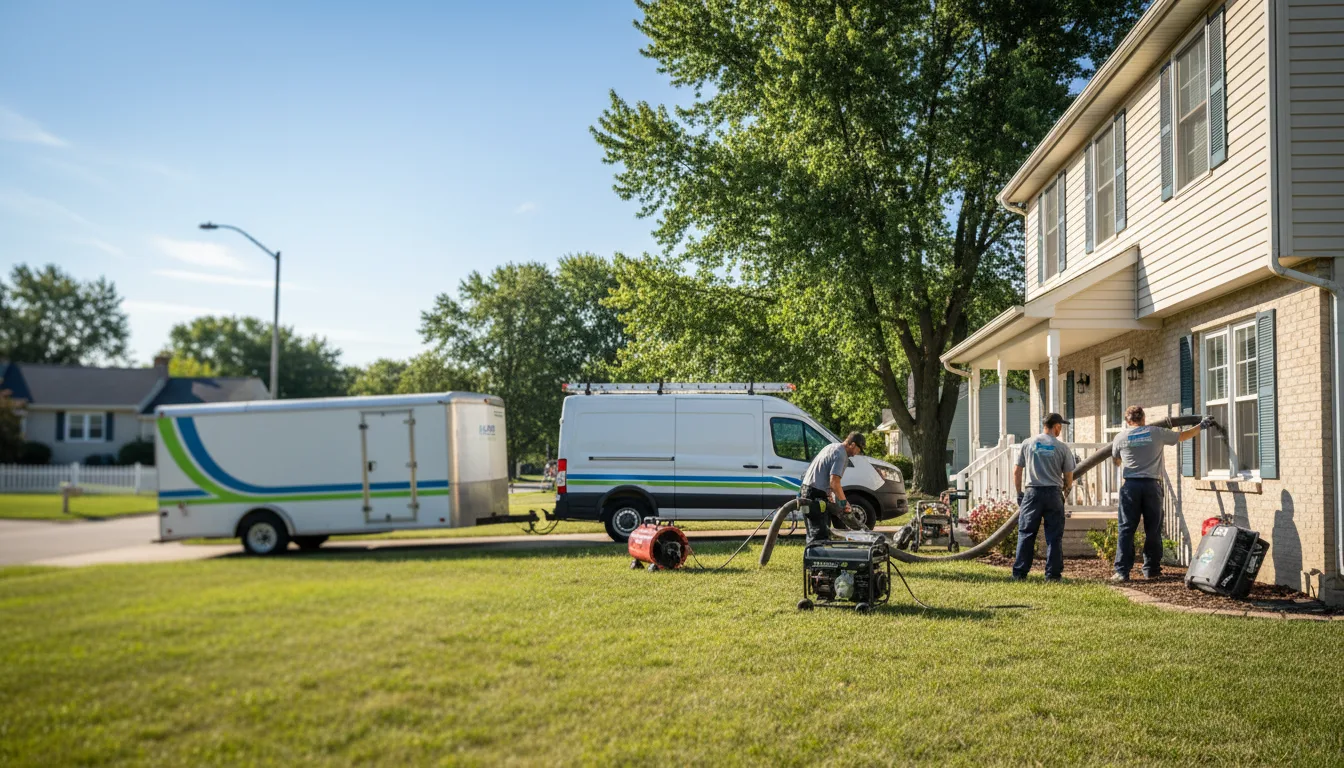 Flooded Basement Restoration And Cleanup With Repair in Alma, KS near me